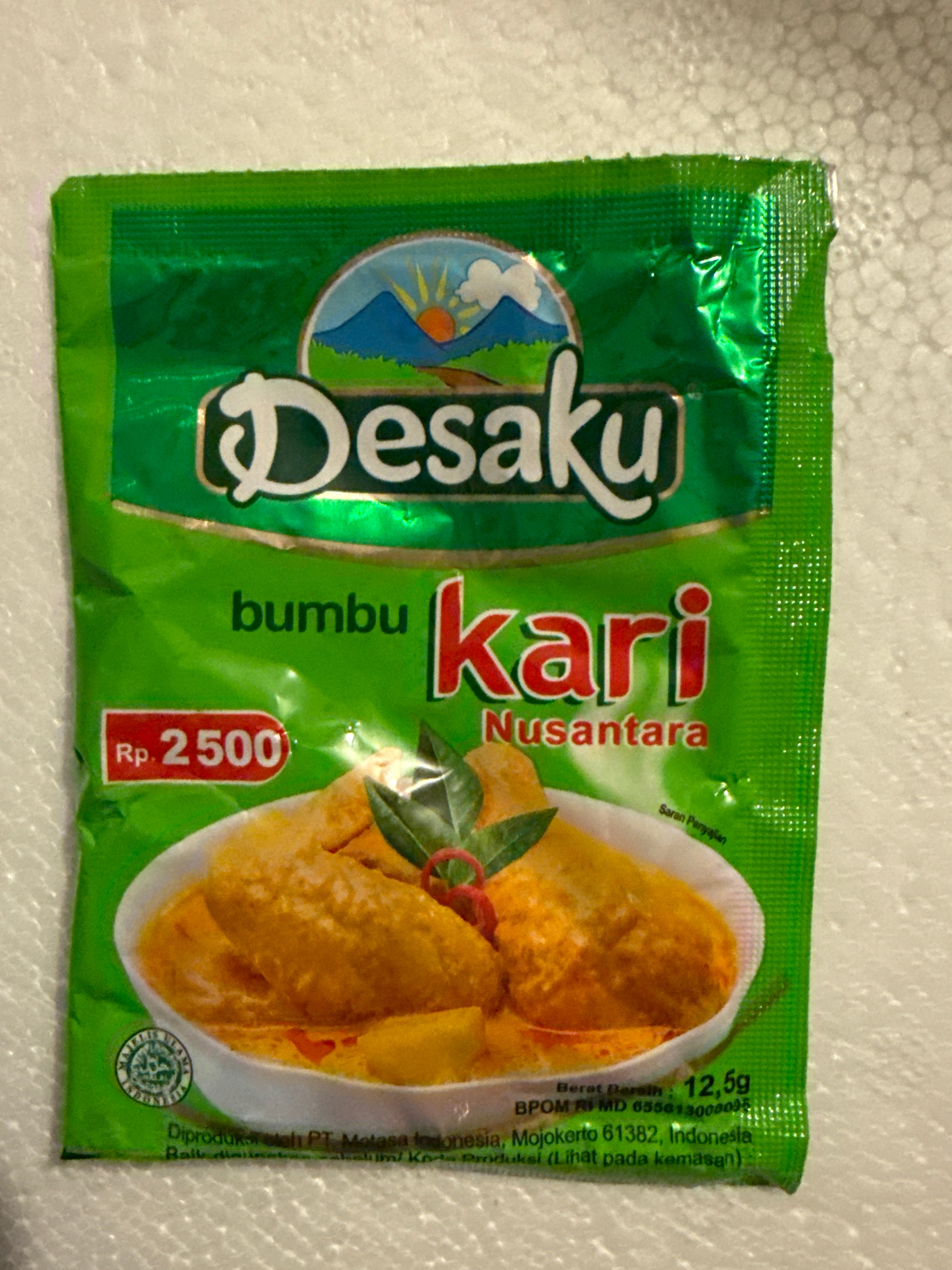 Desaku bumbu Kari