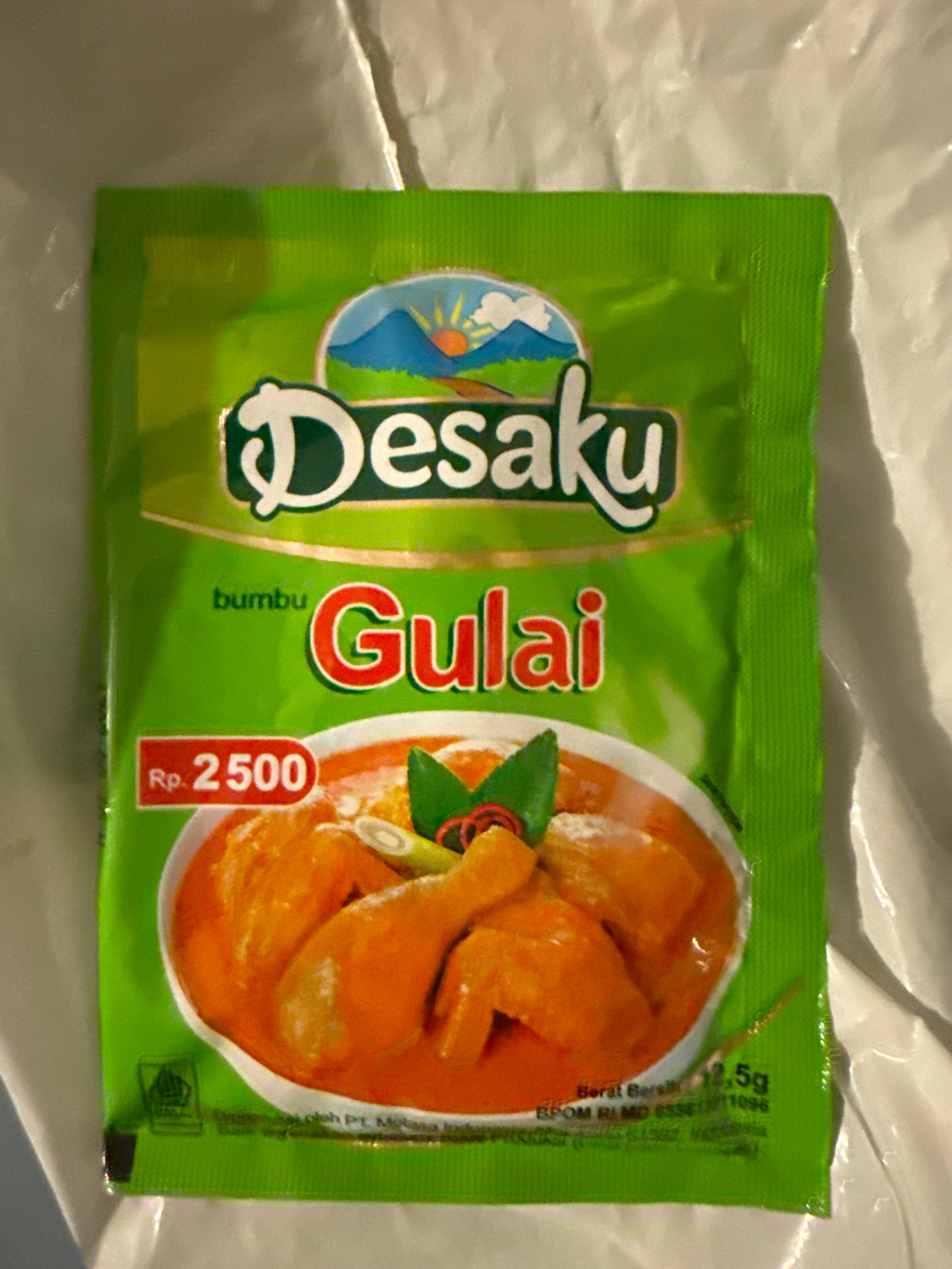 Desaku bumbu Gulai