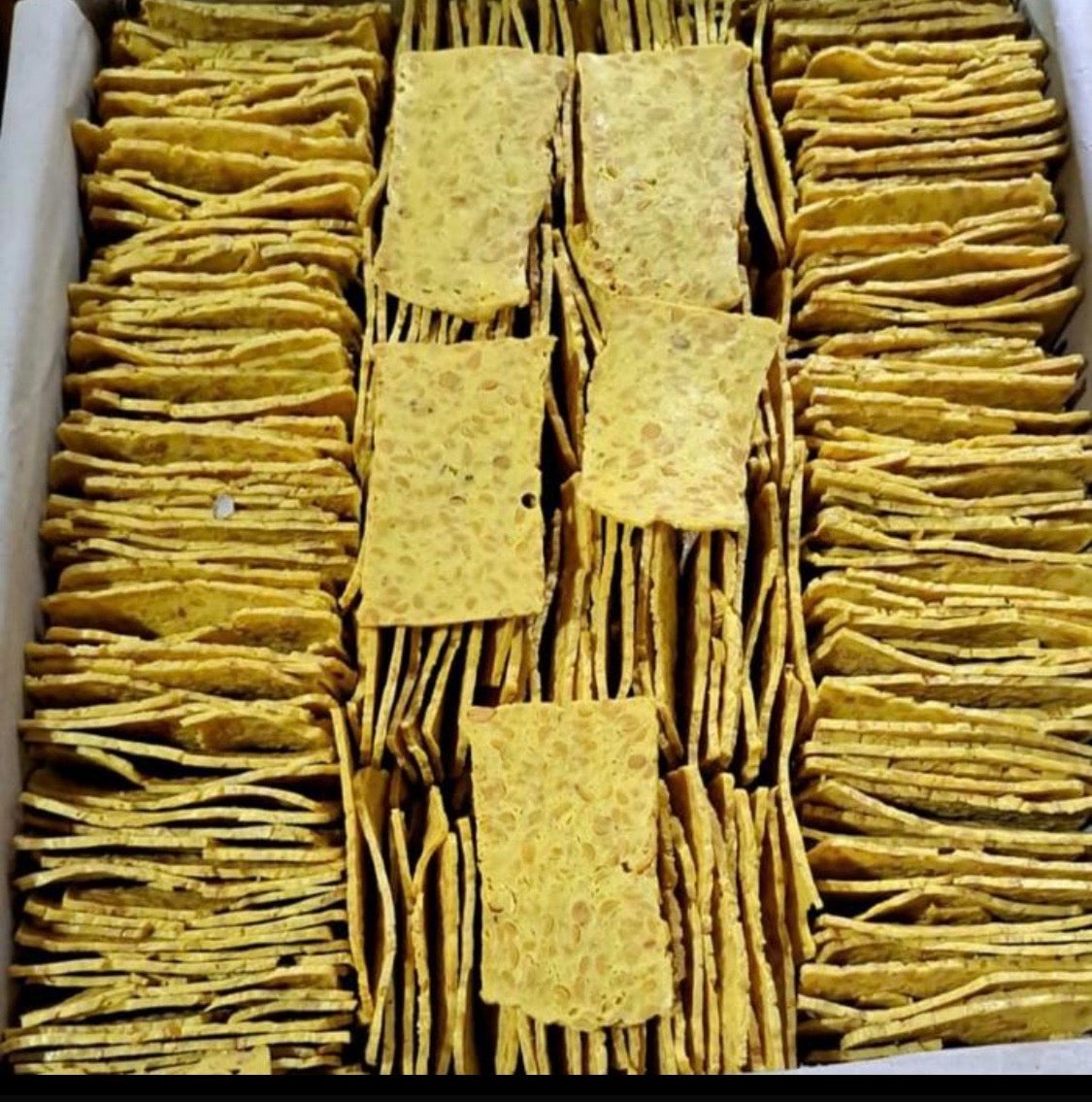 Kerupuk Tempe mentah