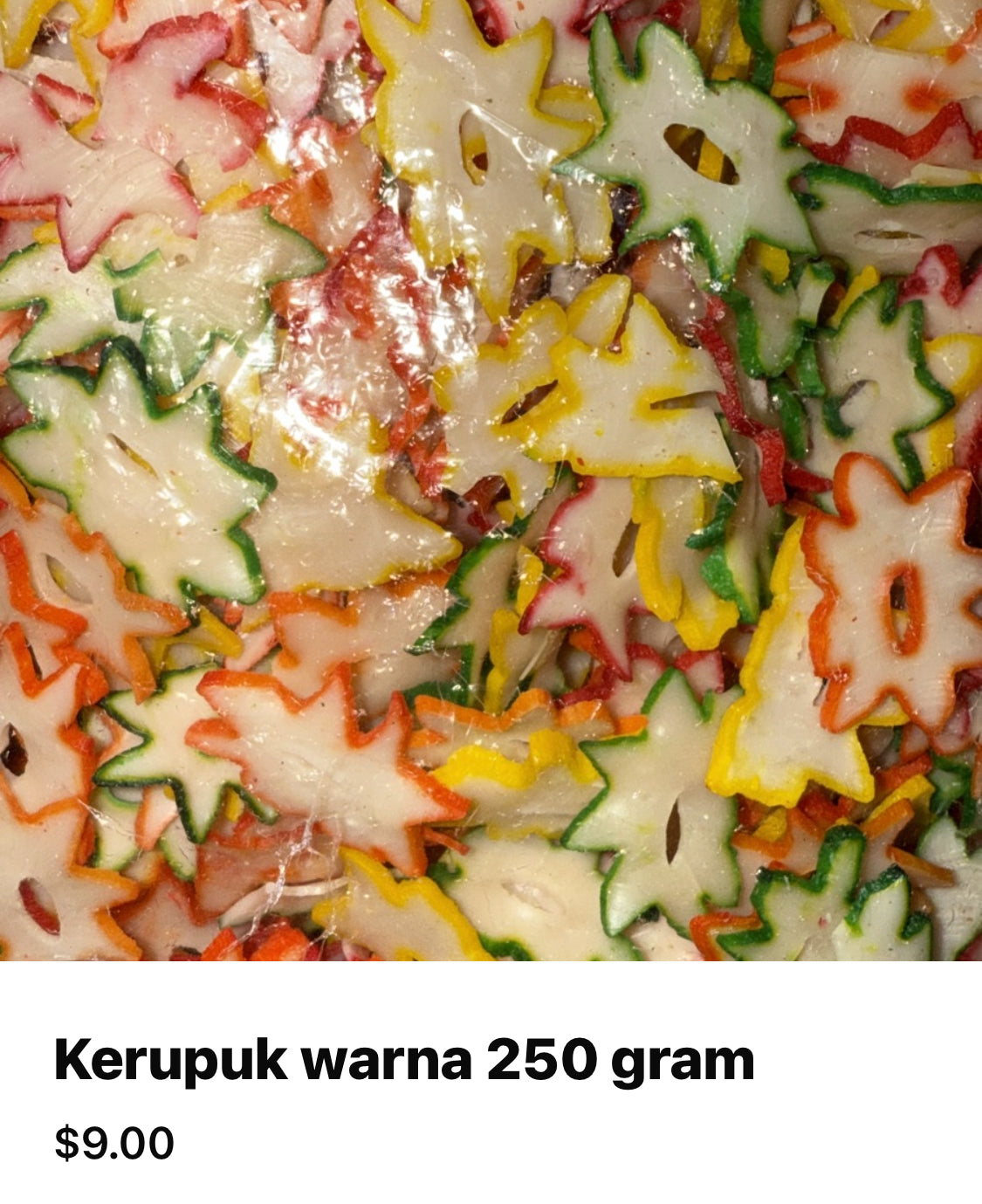 Kerupuk warna
